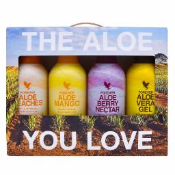 4-Pack Mix Forever Aloe Vera Gel